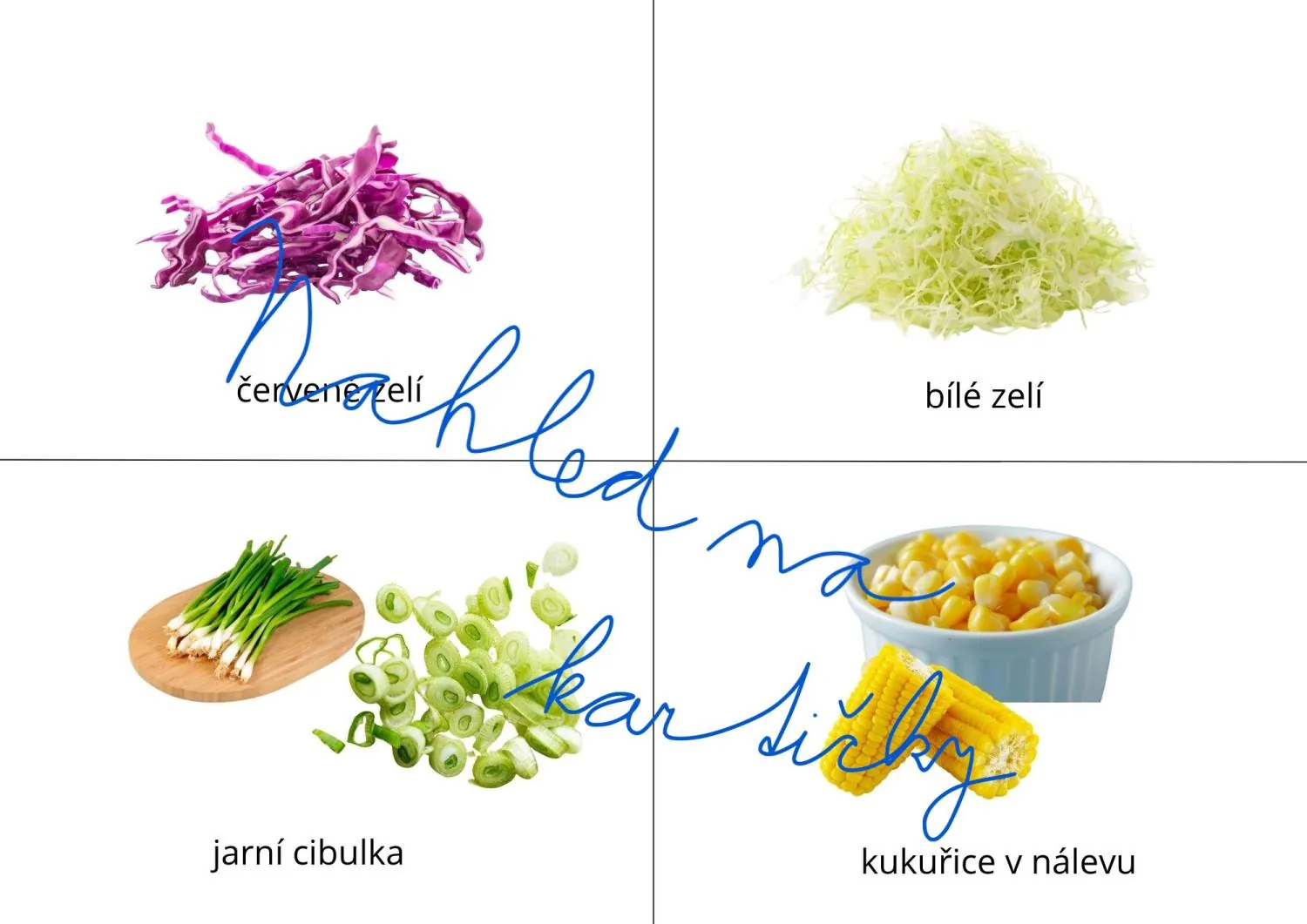 Výchova ke zdraví - PŘÍPRAVA SALÁTŮ S POČÍTÁNÍM - 2. A 3. ROČNÍK – náhled 2