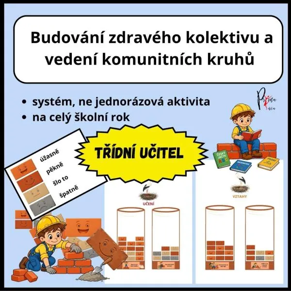 BUDOVÁNÍ ZDRAVÉHO KOLEKTIVU A VEDENÍ KOMUNITNÍCH KRUHŮ - TŘÍDNICKÉ HODINY