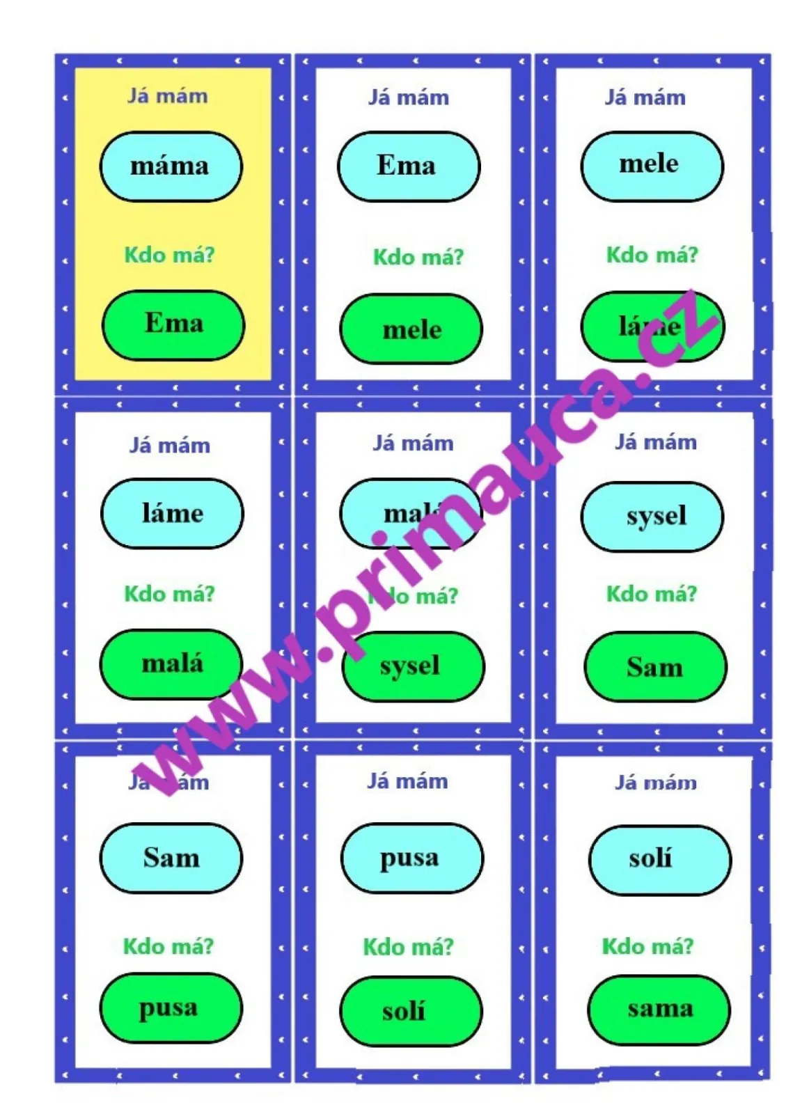 HRA - JÁ MÁM, KDO MÁ? – náhled 4