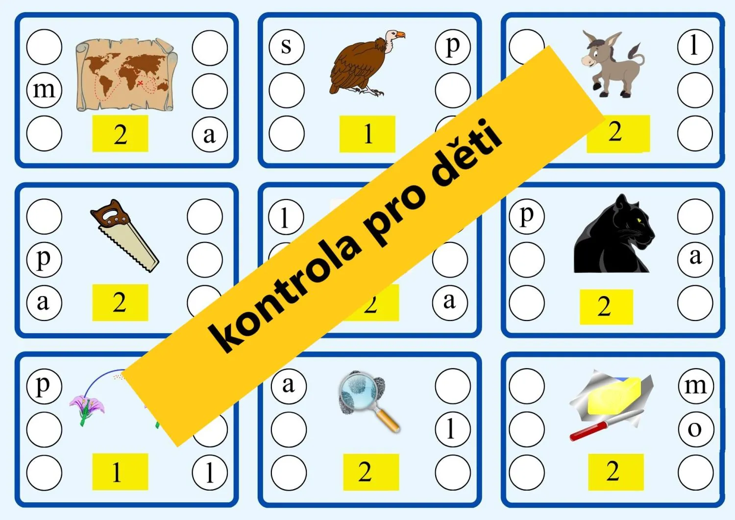 CELOTŘÍDNÍ AKTIVITA Z ČEŠTINY S MNOŽSTVÍM VARIANT POUŽITÍ – náhled 6