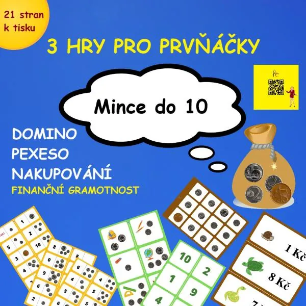 HRY S MINCEMI PRO PROCVIČOVÁNÍ POČETNÍ PŘEDSTAVIVOSTI A NUMERACE 0 – 10