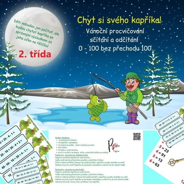 CHYŤ SI SVÉHO KAPŘÍKA! Procvičování sčítání a odčítání v číselném oboru 0 - 100