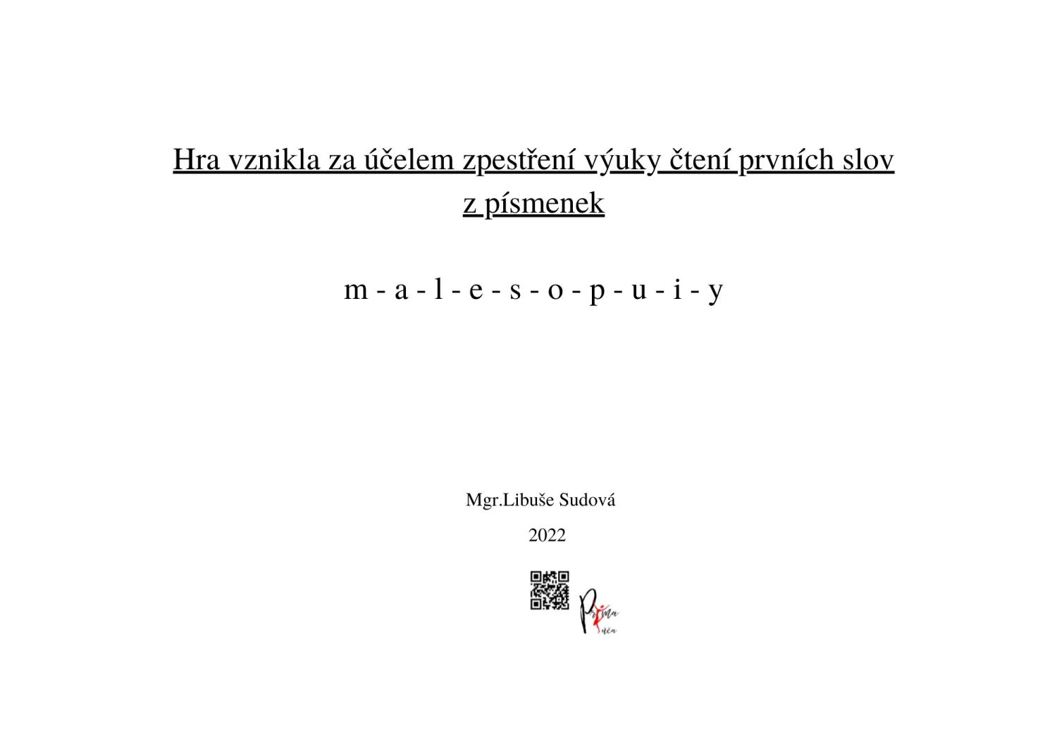 PÍSMENKOVÁ STŘELNICE – náhled 6