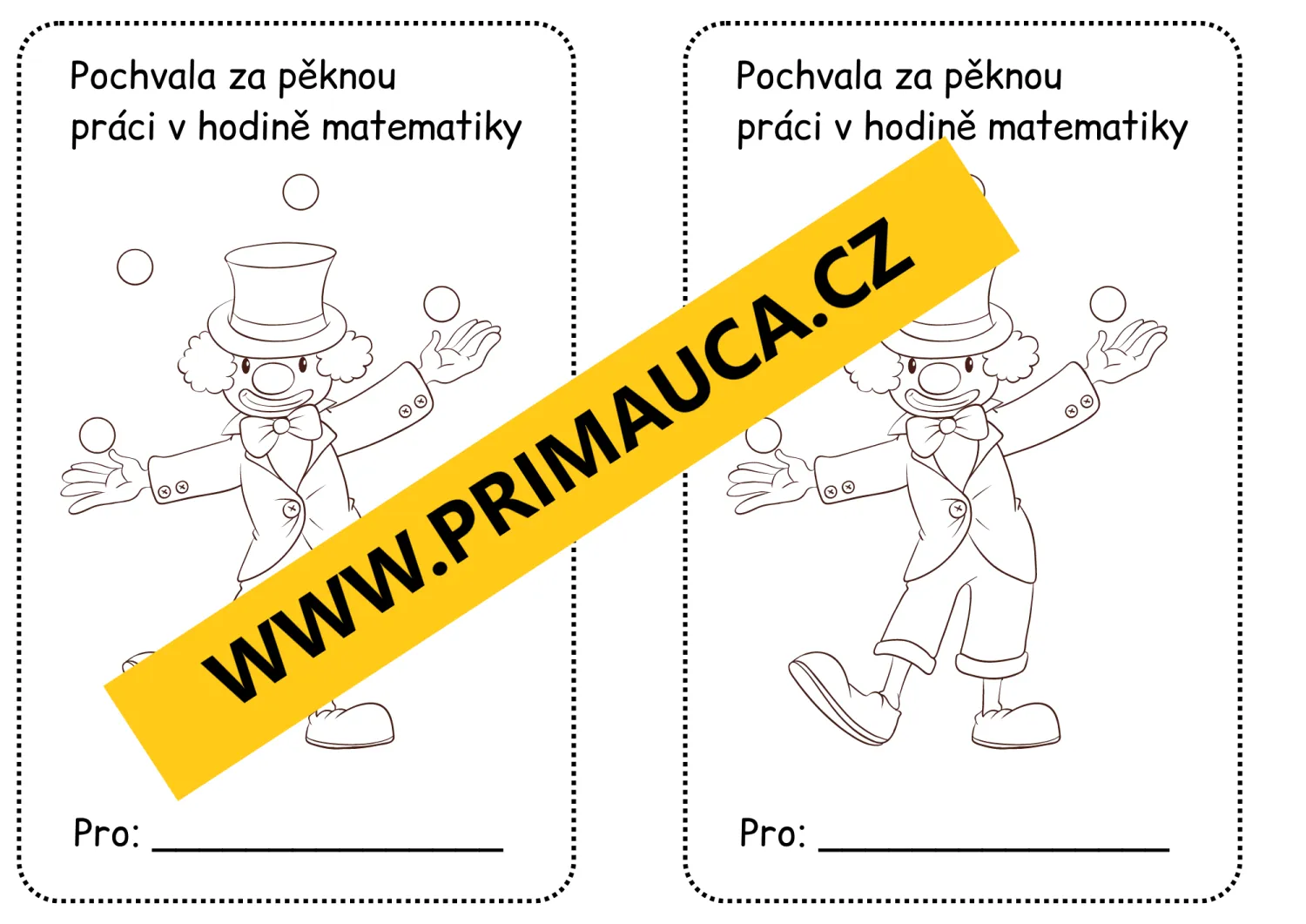 MASOPUST - KARNEVALOVÁ MATEMATIKA - VÝUKOVÁ HRA PRO PRVŇÁČKY – náhled 9
