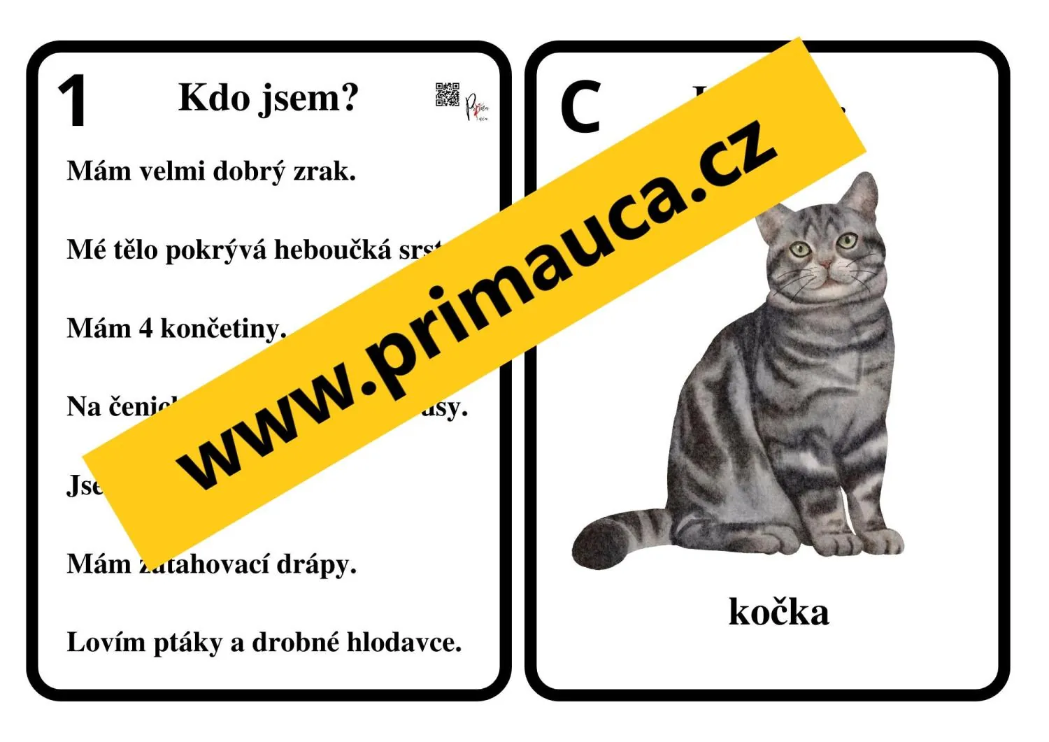 UČÍME SE ČÍST, POZNÁVAT A POPISOVAT DOMÁCÍ ZVÍŘATA - skupinové činnosti mimo lav – náhled 4