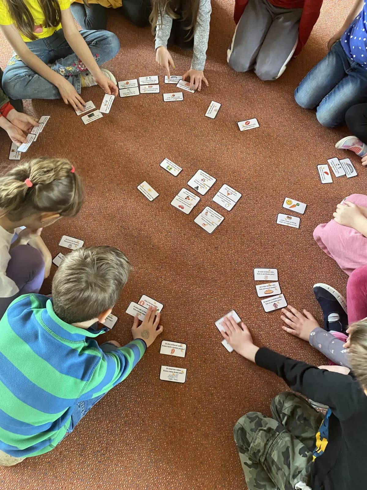 Procvičujeme čtení dvojhlásek  au - ou - eu - 1. třída, Já mám, kdo má + pexeso – náhled 6