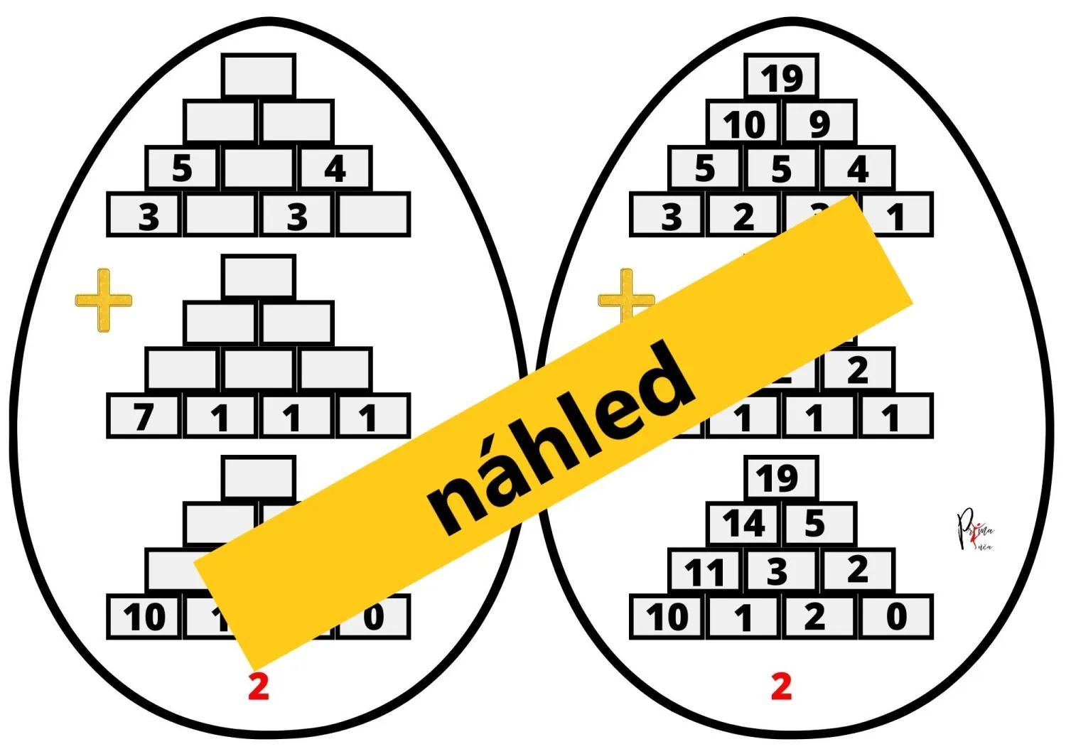 Centra aktivit - MATEMATIKA A ČEŠTINA HROU - práce ve skupinkách – náhled 4