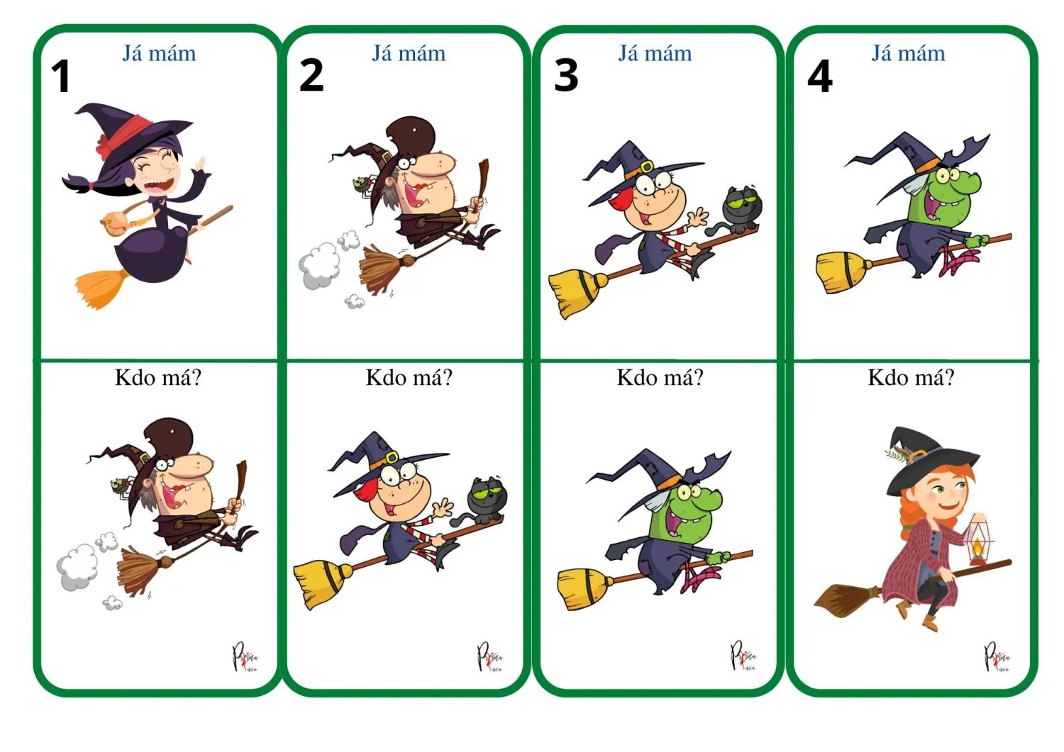 ČARODĚJNICE JÁ MÁM, KDO MÁ? hra jak ji znáte – náhled 2