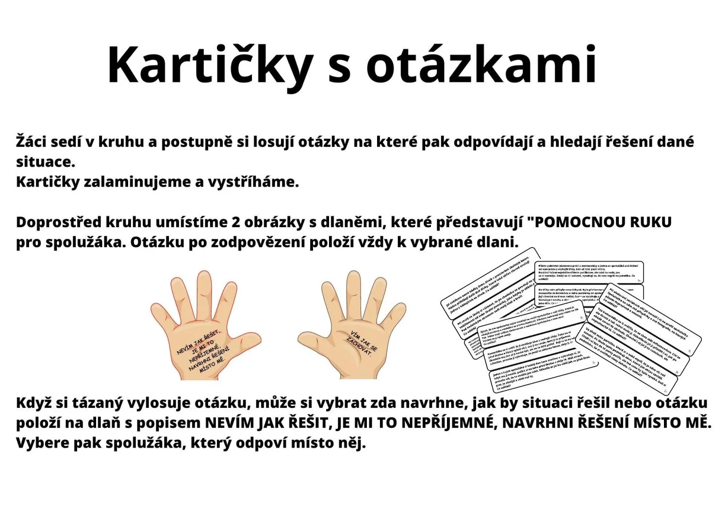 Vztahy v naší třídě. Jak poznám šikanu a co udělám? 5 aktivit mimo lavice. – náhled 5