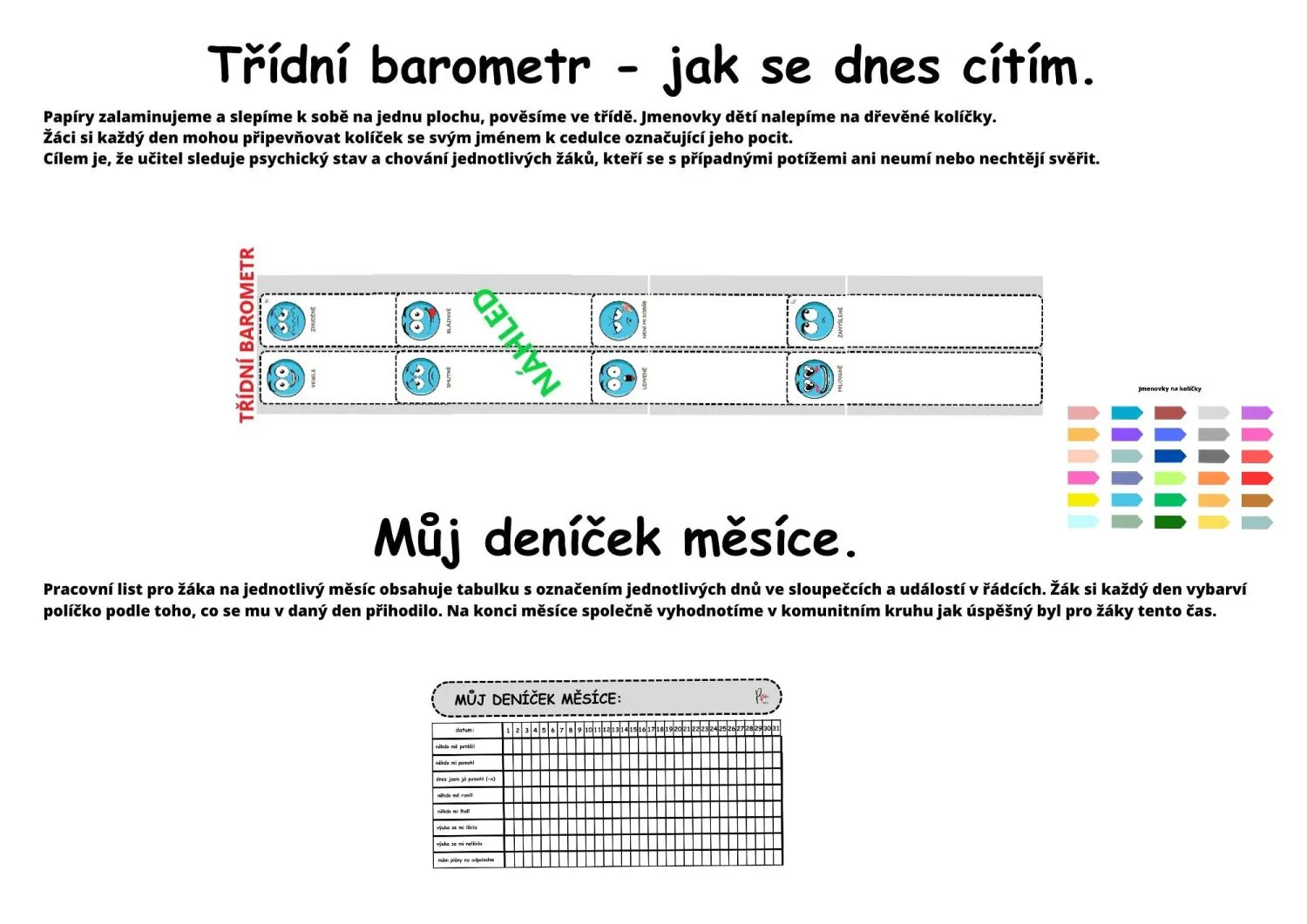Vztahy v naší třídě. Jak poznám šikanu a co udělám? 5 aktivit mimo lavice. – náhled 8