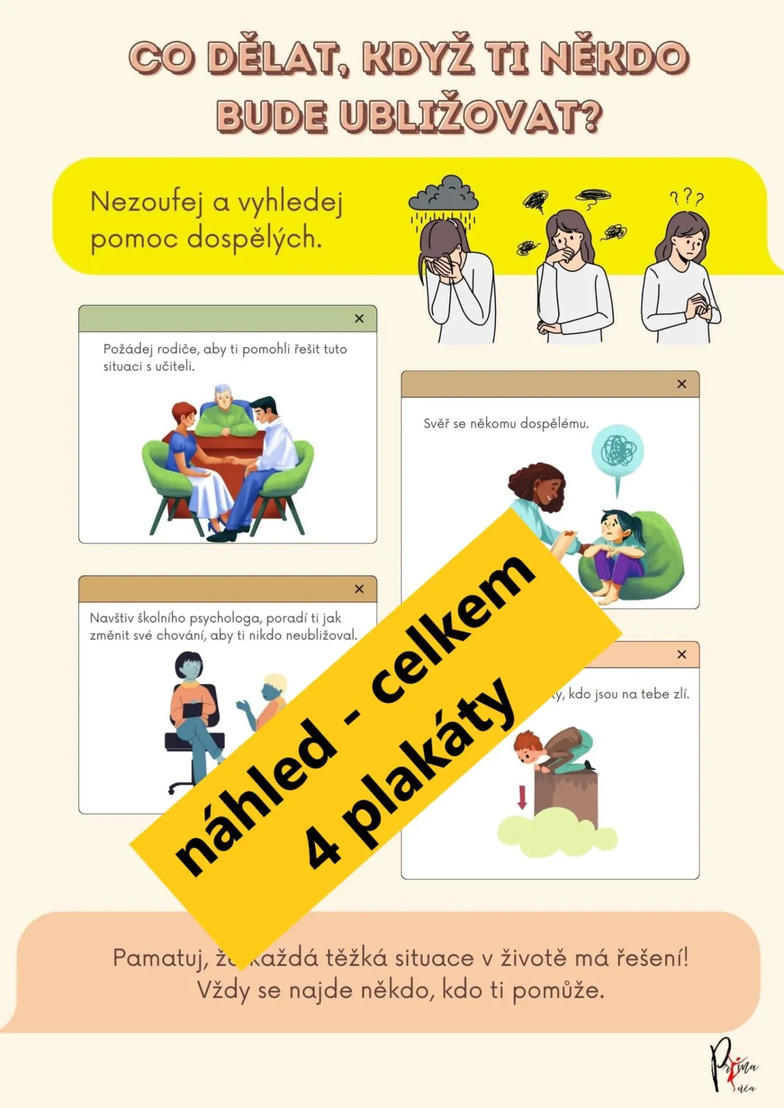 Vztahy v naší třídě. Jak poznám šikanu a co udělám? 5 aktivit mimo lavice. – náhled 9