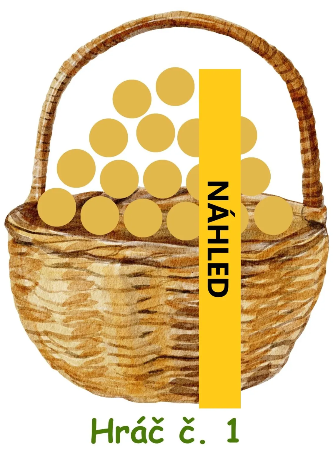 KDO NASBÍRÁ VÍCE JEDLÝCH HUB? - DESKOVÁ HRA KE ZPESTŘENÍ HODIN – náhled 5