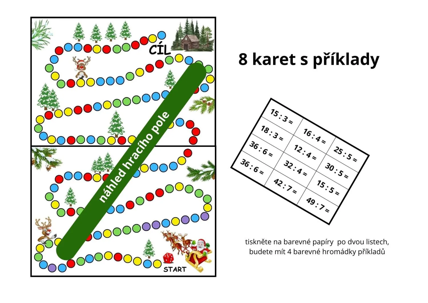 Učíme se násobilku se Santou a sobíkem Edou. – náhled 2
