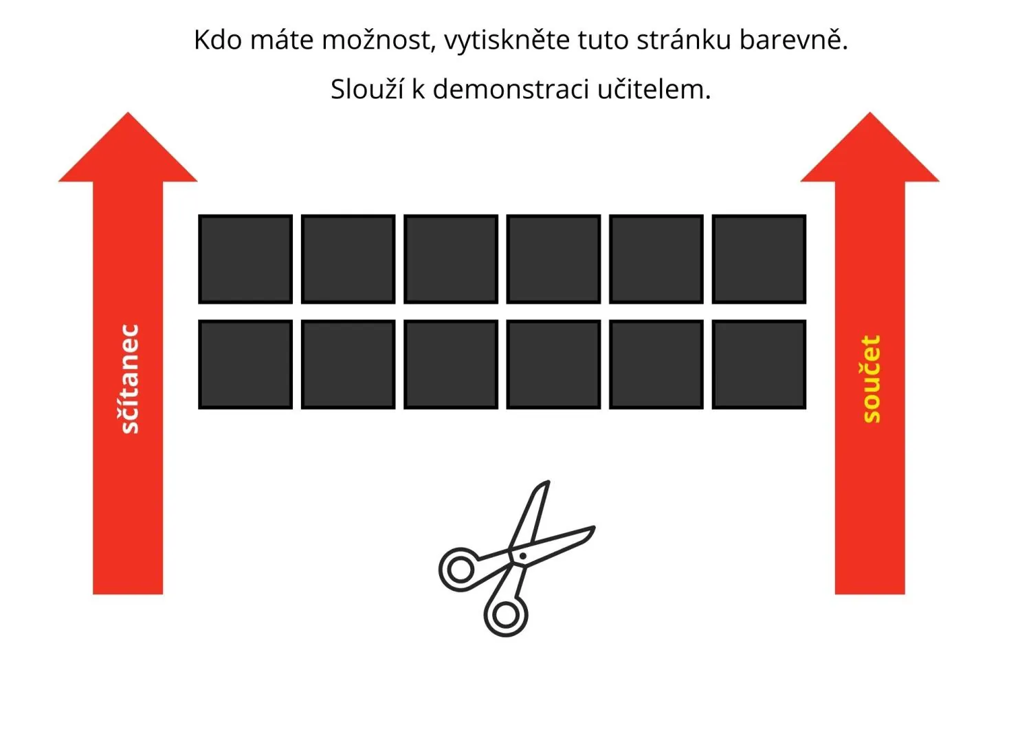 PŘÍPRAVA HODINY - vysvětlení číselné řady 0 - 100, hry s čísly – náhled 6