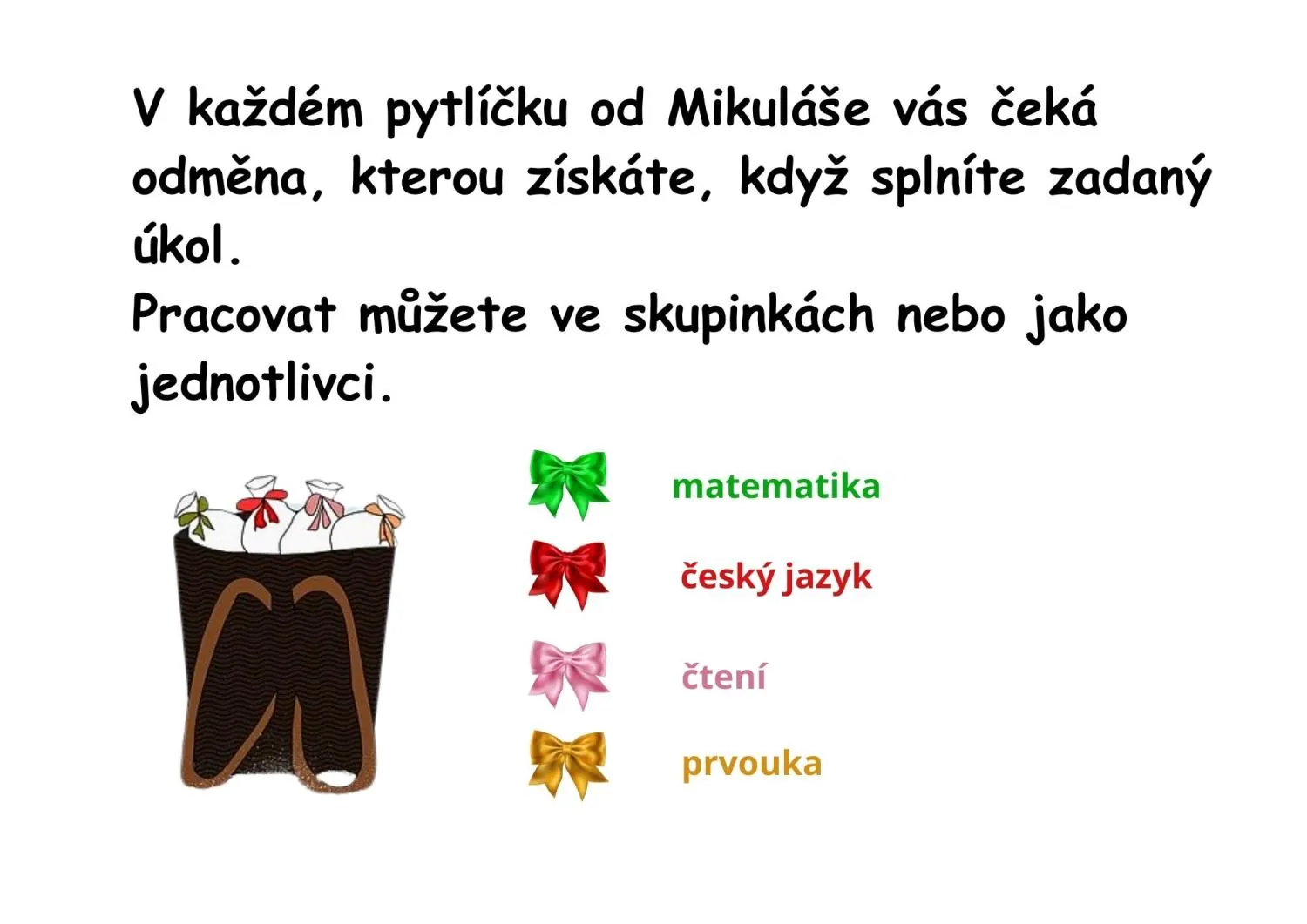 PROJEKTOVÝ DEN - MIKULÁŠ - 4 PŘEDMĚTY - KOMPLETNÍ PŘÍPRAVA A SKVĚLÝ DEN BEZ NUDY – náhled 16