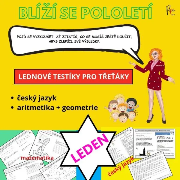 BLÍŽÍ SE POLOLETÍ! ZJISTĚTE, CO JE POTŘEBA ZLEPŠIT. (OPAKOVÁNÍ FORMOU TESTÍKŮ)