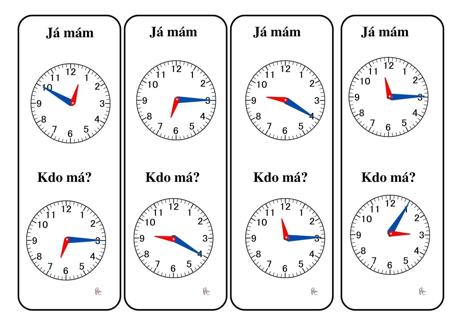 KOLIK JE HODIN? - 5 aktivit k určování času - 3. - 5. třída – náhled 4