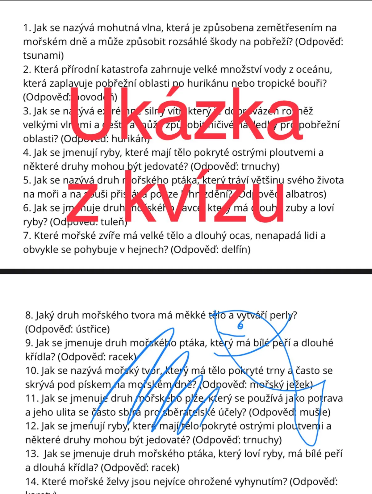 DEN ZEMĚ - PROJEKTOVÝ DEN -  CHRAŇME OCEÁNY – náhled 4