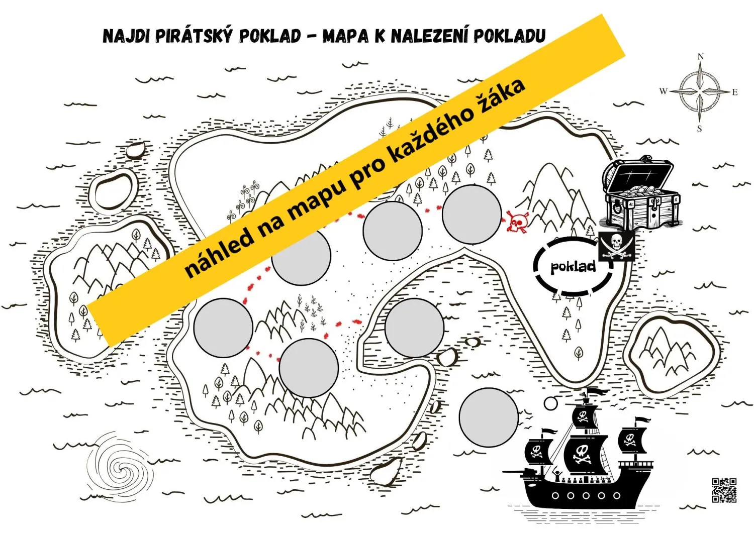 ŠKOLA V PŘÍRODĚ - téma PIRÁTI - 3. třída – náhled 3
