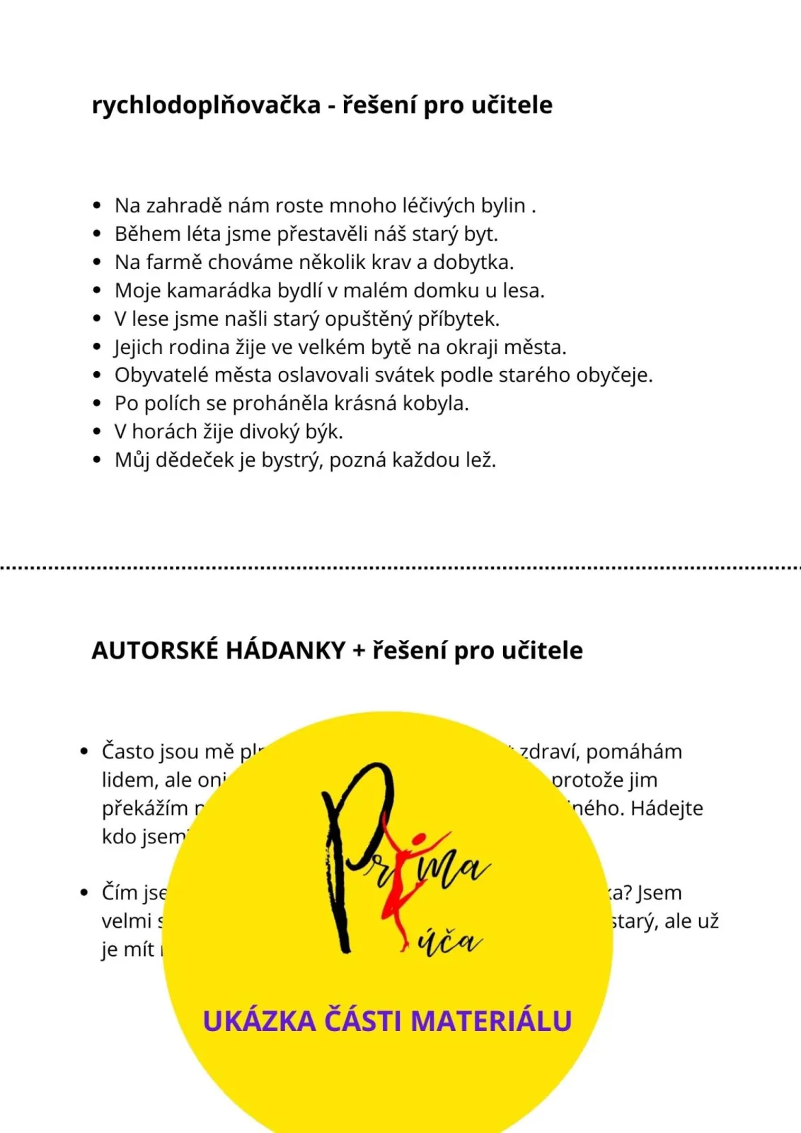 VYJMENOVANÁ SLOVA PO - B - S POHÁDKOU – náhled 8