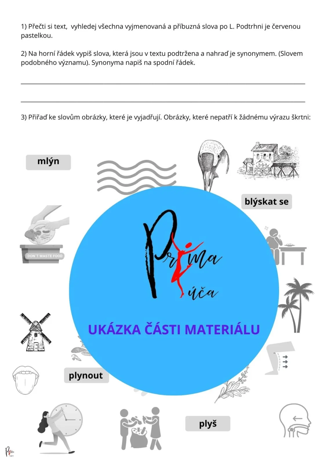 VYJMENOVANÁ SLOVA PO - L - S POHÁDKOU – náhled 4