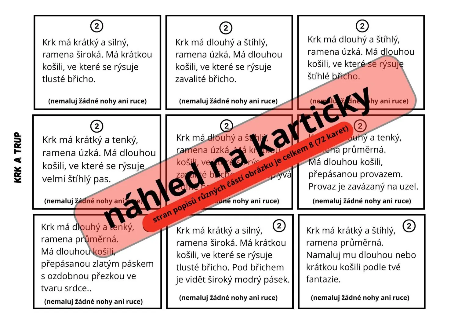 Mikuláš - Vánoce - Anděl - BĚHACÍ ČTENÍ S POPISEM A MALOVÁNÍM – náhled 5