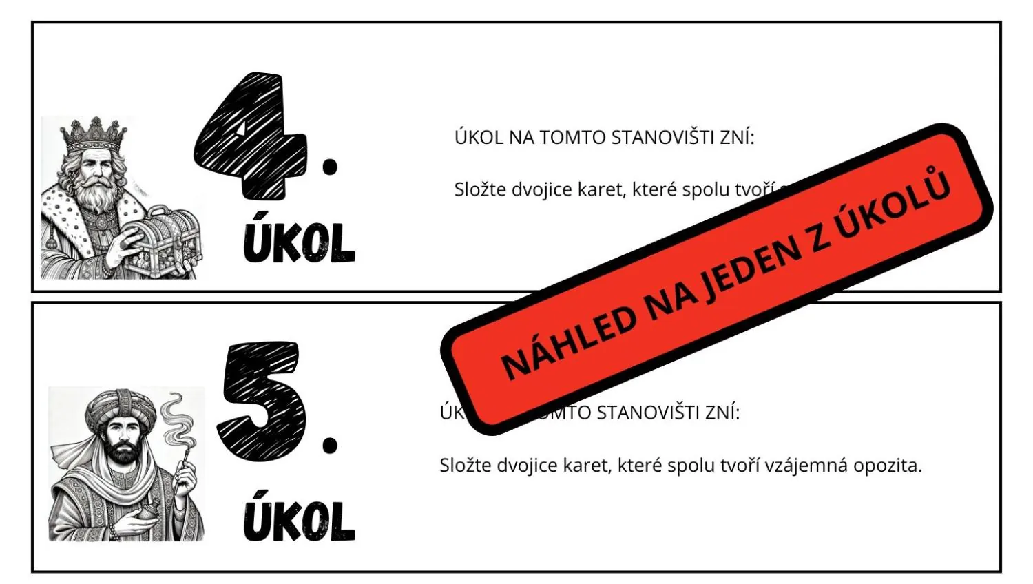 Tři králové - VYJMENOVANÁ SLOVA, VÝZNAM SLOV, SOUVĚTÍ - 8 STANOVIŠŤ S ÚKOLY – náhled 14