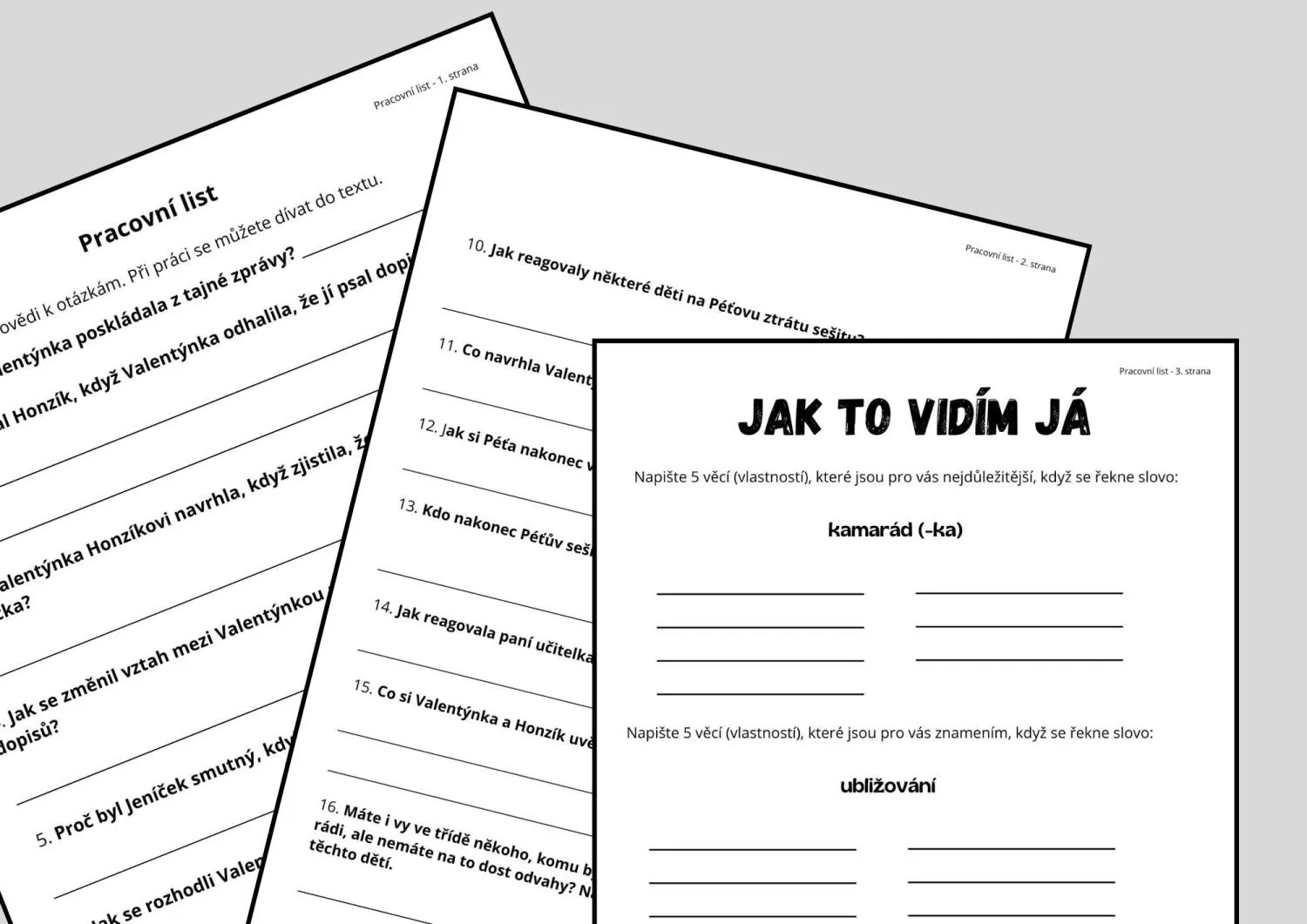 PROJEKTOVÝ DEN -  LASKAVOST - VZTAHY - NEJEN NA VALENTÝNA - ZVÝHODNĚNÝ KOMPLET – náhled 6