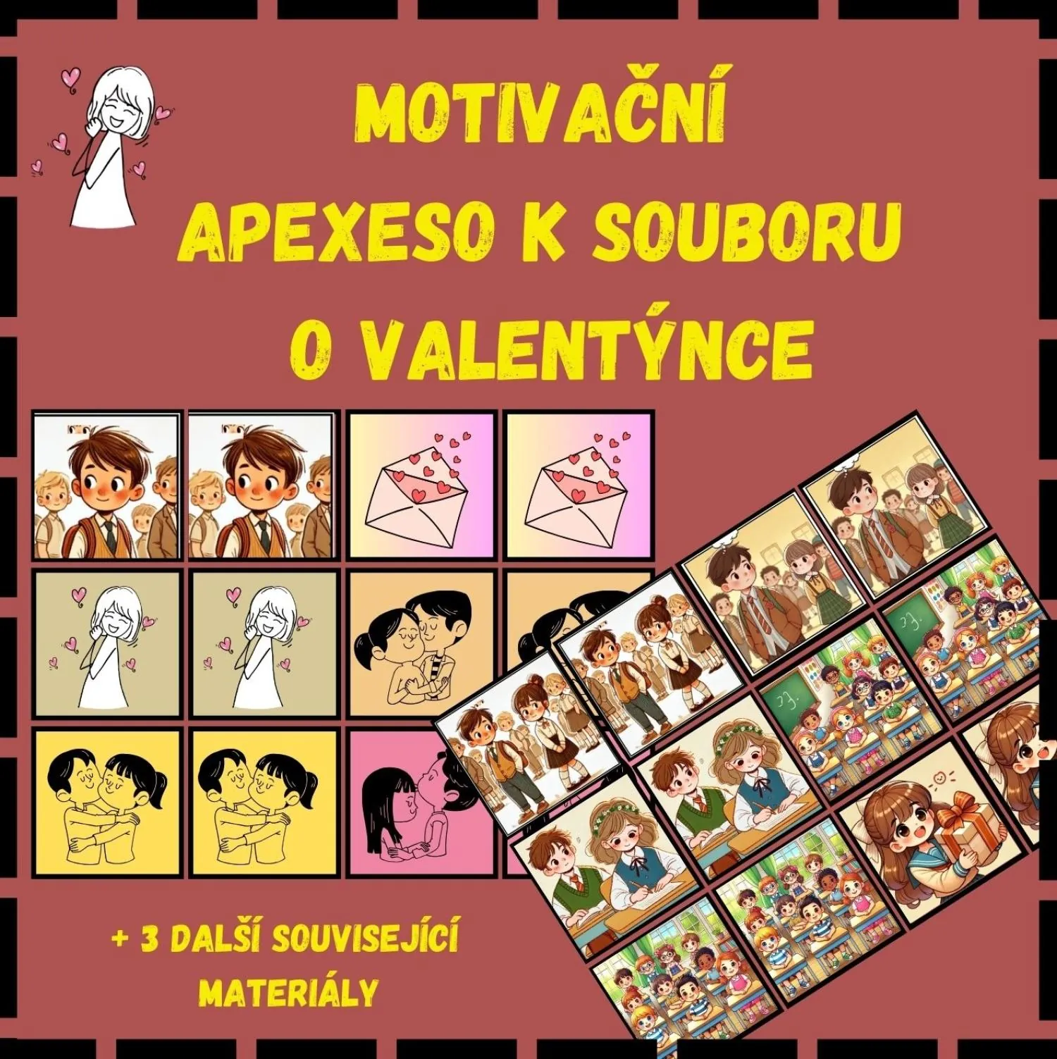 PROJEKTOVÝ DEN -  LASKAVOST - VZTAHY - NEJEN NA VALENTÝNA - ZVÝHODNĚNÝ KOMPLET – náhled 9