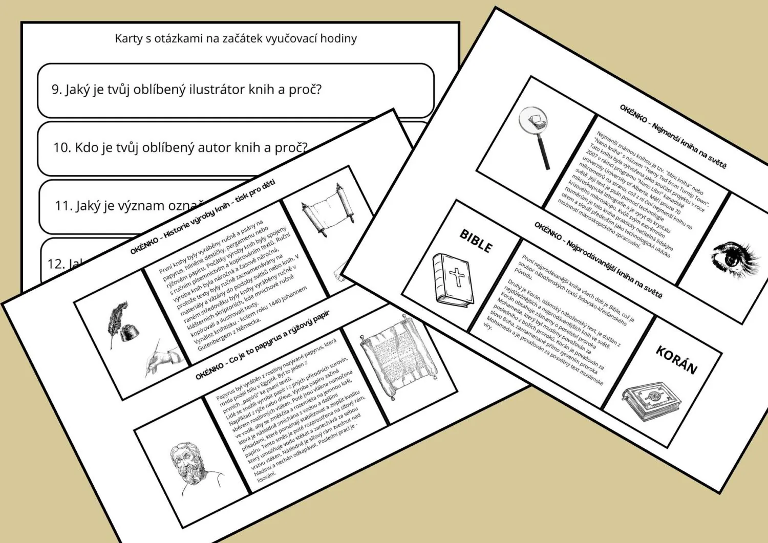MĚSÍC KNIHY - BŘEZEN - PŘÍPRAVA NA PROJEKTOVÝ DEN – náhled 4