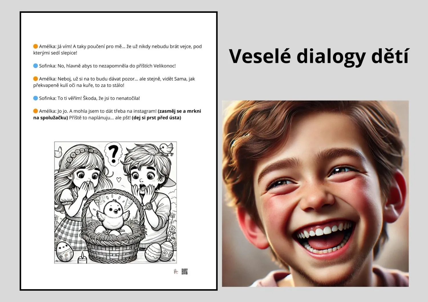 VELIKONOCE - vtipné párové čtení, dramatizace, diskuze – náhled 4