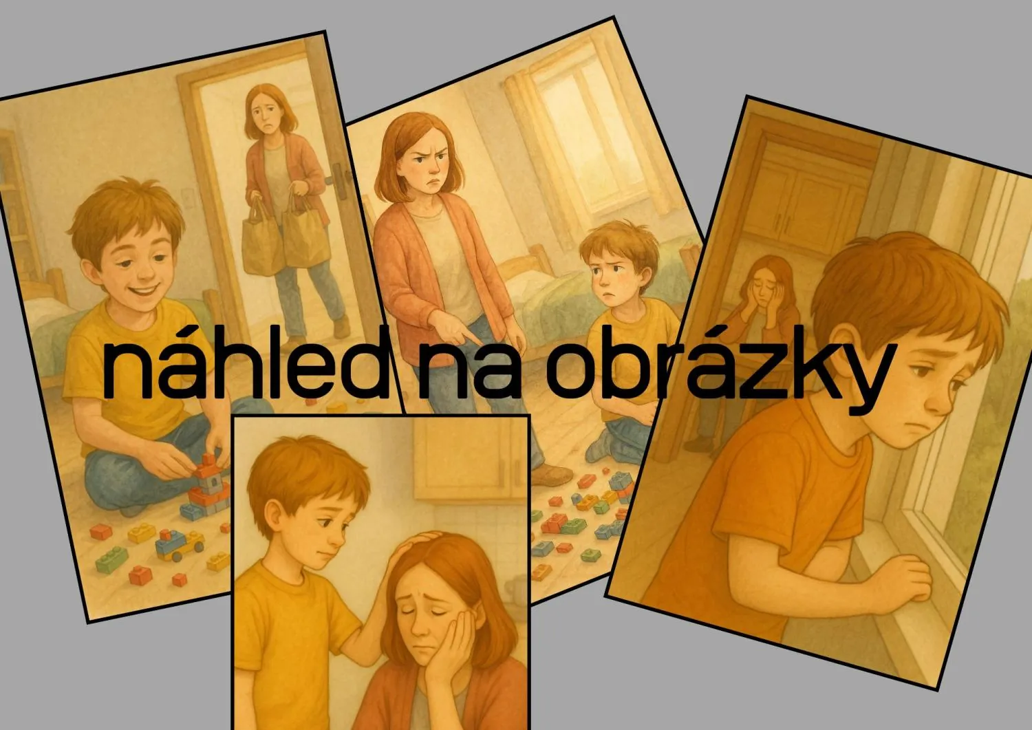 Sociální výchova - ,,KDYŽ SE NA MĚ RODIČ ZLOBÍ." – náhled 2