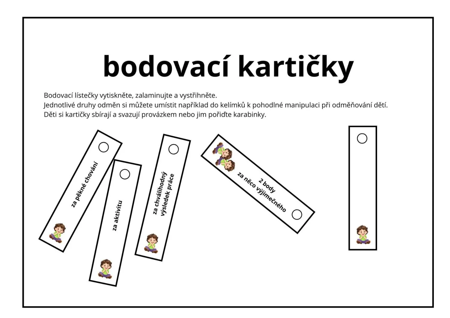 CELOROČNÍ HRA PLNÁ ODMĚN A ZÁBAVY - k podpoře klima ve třídě – náhled 4