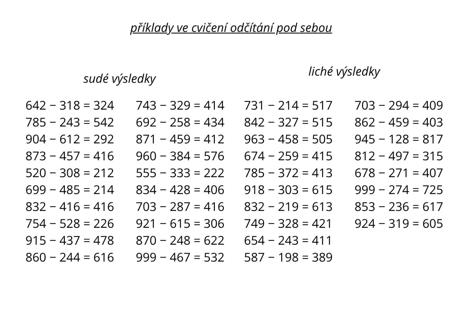 NUMERACE DO 1000 - hra pro zpestření hodin matematiky – náhled 6
