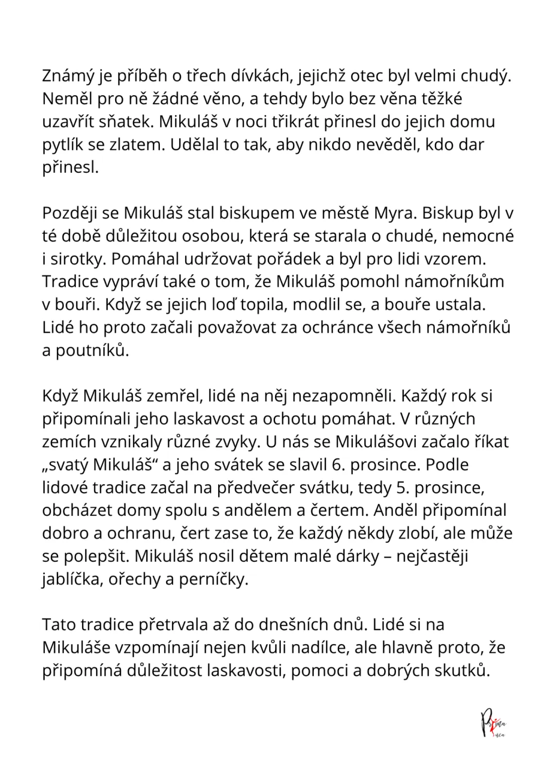 Mikuláš - další z aktivit k projektovému týdnu - ČTENÍ S POROZUMĚNÍM – náhled 5