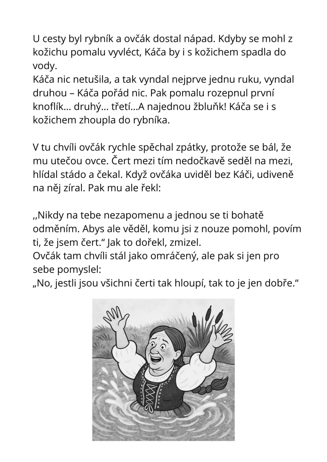 ČERT A KÁČA - další z materiálů k projektu – náhled 3