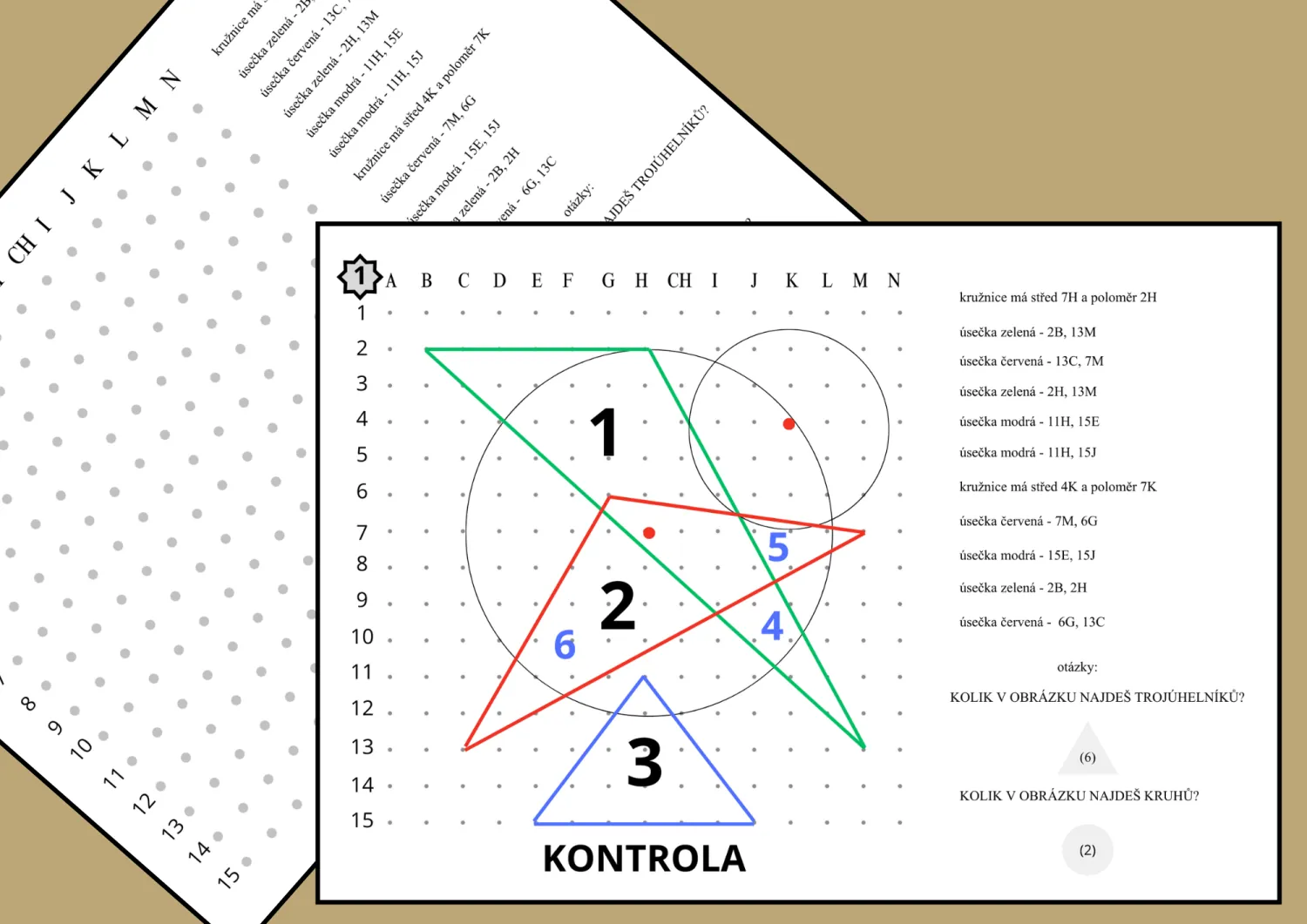 GEOMETRIE - RÝSOVÁNÍ - ŠIFRY MISTRA UČITELE – náhled 2