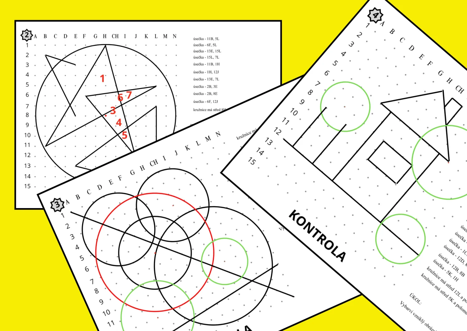 GEOMETRIE - RÝSOVÁNÍ - ODHAL ŠIFRY PANÍ UČITELKY – náhled 3
